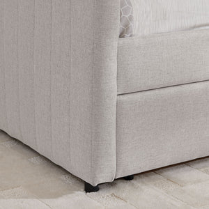 Upholstered Queen Daybed With 2 Drawers