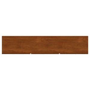 Harper - TV Stand Media Console With Curved Doors - Brown