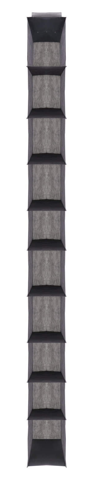 J&V TEXTILES Hanging Closet Organizer, 6-Shelf 10-Shelf Closet Hanging Storage Shelves