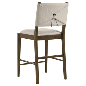 Crispin - Upholstered Counter Side Chair (Set of 2) - Brown