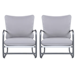 Outdoor Aluminum Frame Patio Armchair