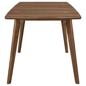 Rectangular Dining Table With Butterfly Leaf - Walnut