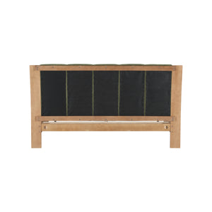 Premium Pine Wood Queen Bed Frame with Headboard
