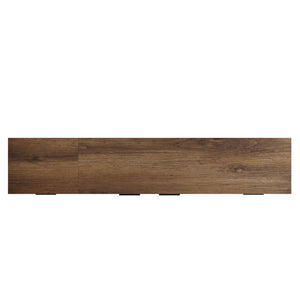 TV Stand With 2 Drawers, Media Console Table For TVs Up To 85'' - Natural