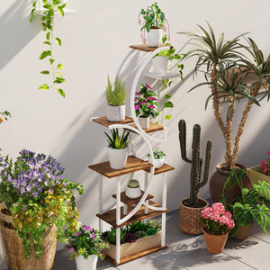 Outsunny 8 Tier Plant Stand Indoor