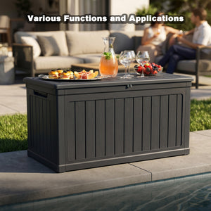 230 Gallon Large Outdoor Storage XXL Deck Box