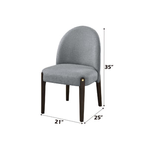 Clayten - Dining Chair (Set of 2) - Gray - Best Buy Furniture