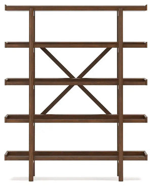 Lyncott - Bookcase - Brown - Best Buy Furniture