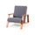 Patio Lounge Chair, Outdoor Club Chair - Best Buy Furniture