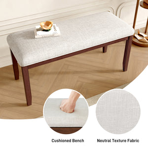 Upholstered Bench for Bedroom and Living Room