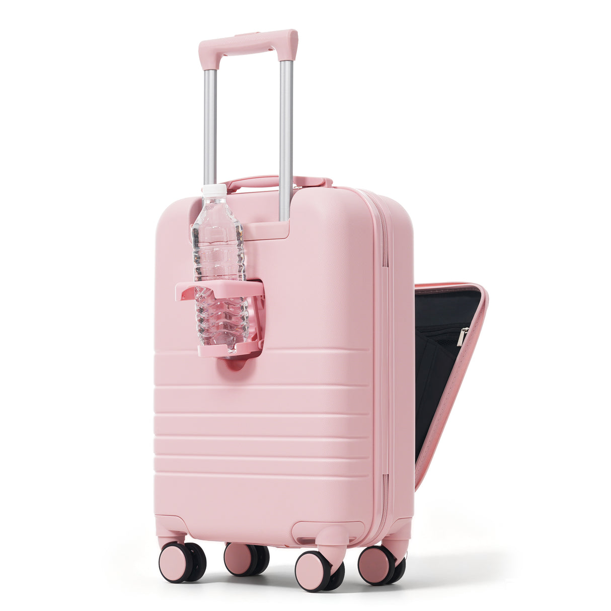 4-Piece Luggage Set with USB Charging Ports