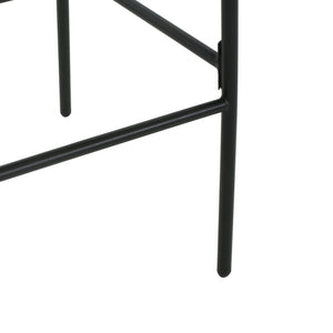 La Push - Outdoor Rope Barstool (Set of 2) - Black / Brown