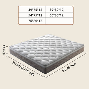 12 Inch Hybrid Mattress in a Box - Medium Firm