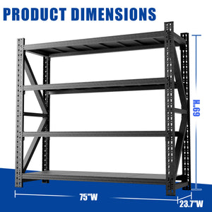 Heavy Duty Garage Shelving 6000LBS