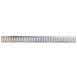 Universal E Track Tie-Down Rail Kit For Trucks, Vans, Garages - Silver