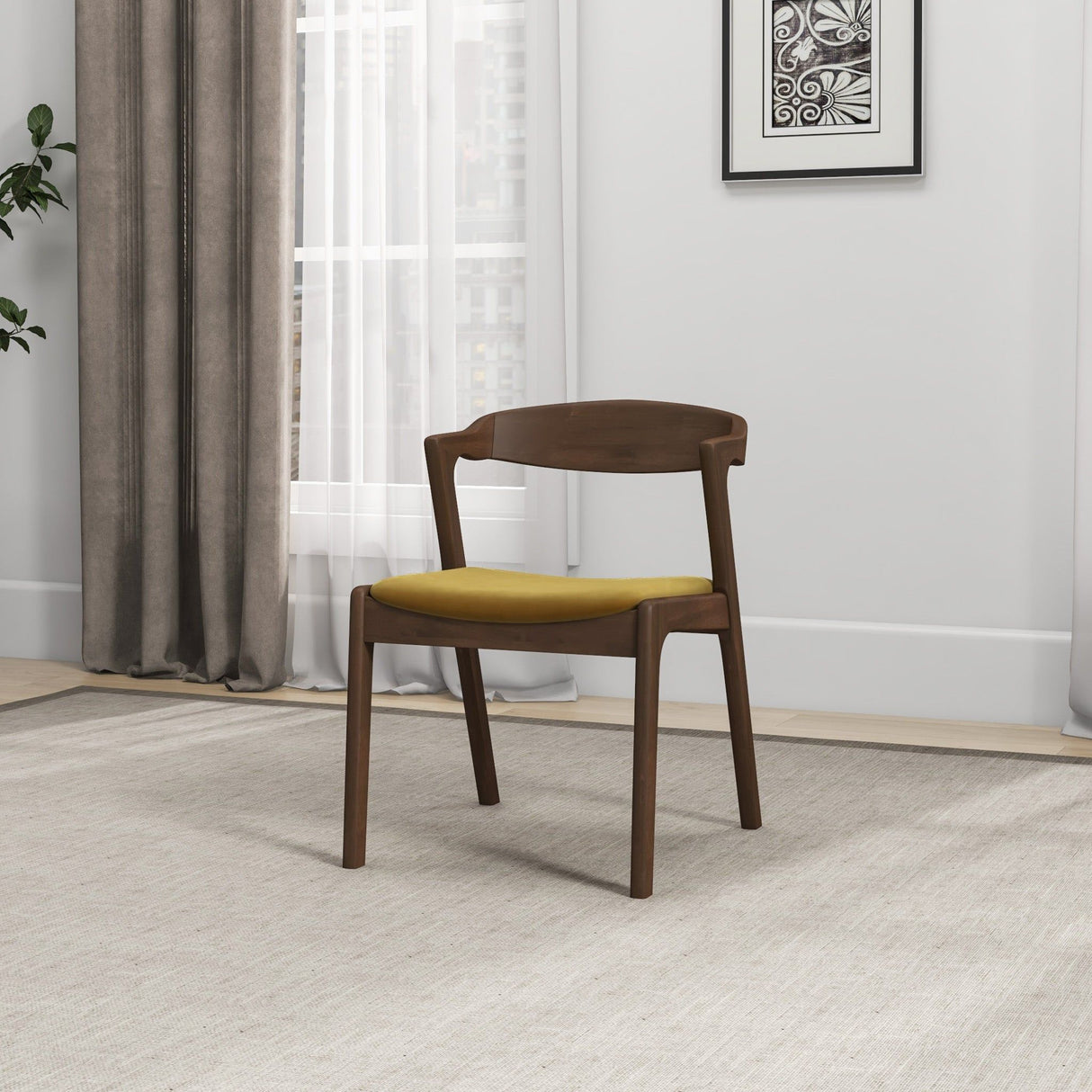 Dakota - Mid-Century Modern Dining Chair (Set of 2)