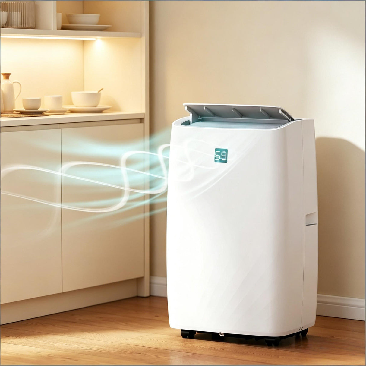 Five-in-One Versatility Portable Air Conditioner