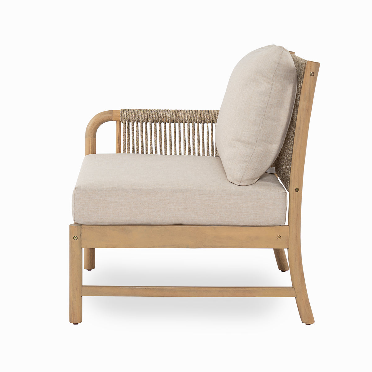 Casper Outdoor 6-Seater Sofa and Coffee Table Set