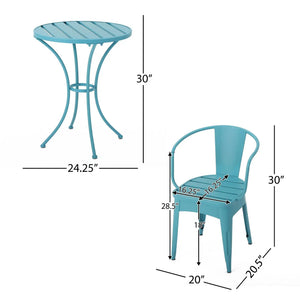 Yearn - 3 Piece Bistro Set With Table And 2 Chairs - Best Buy Furniture