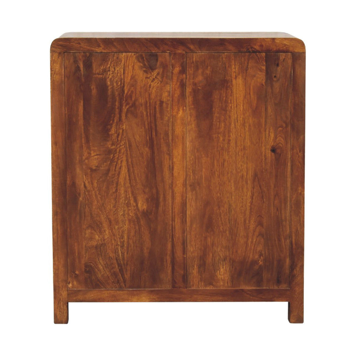 Solid Wood Aspen Chest, 3-Drawers, Chestnut