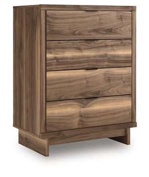 Chirason - Four Drawer Chest - Brown - Best Buy Furniture