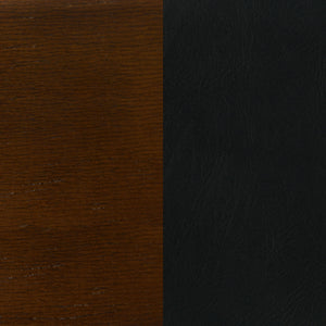 Swivel Stool With Swivel Base (Set of 2) - Black / Brown