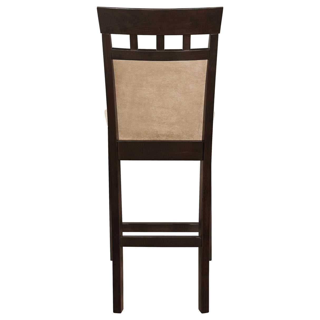 Upholstered Counter Height Stools (Set of 2) - Beige / Brown