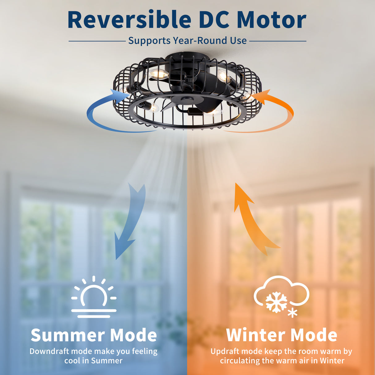 20" Ceiling Fan Light
