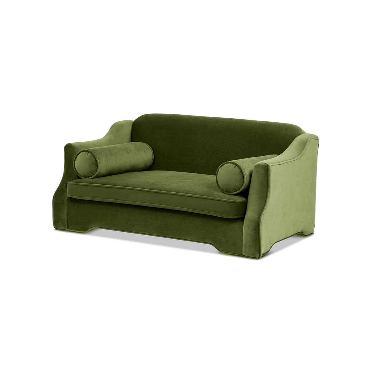 Paloma 35.5" Dog Sofa Bed - Medium in Olive