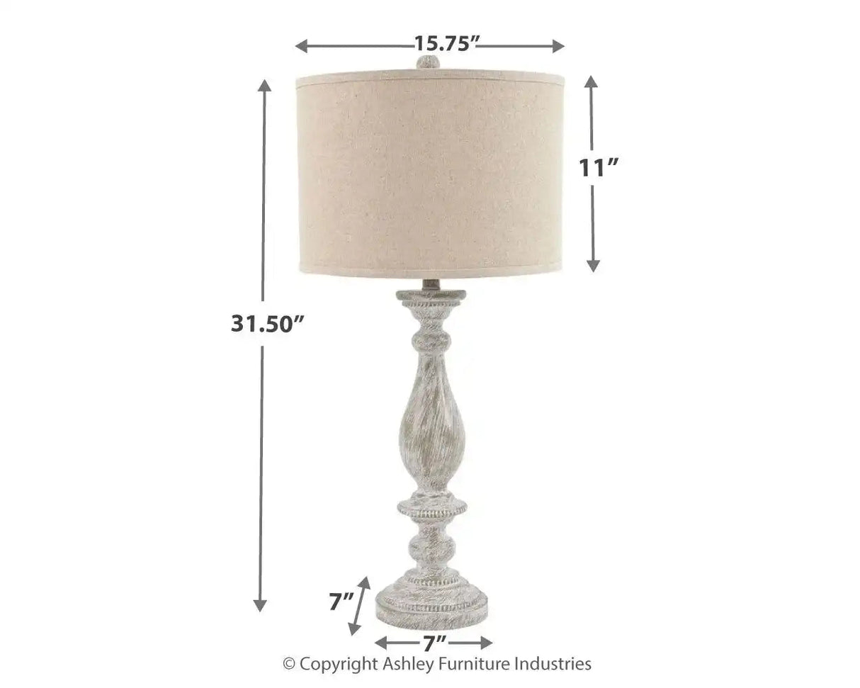Bernadate - Table Lamp (Set of 2) - Best Buy Furniture