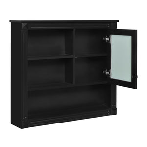 Wall-Mounted Bathroom Cabinet With Mirror And Adjustable Shelves