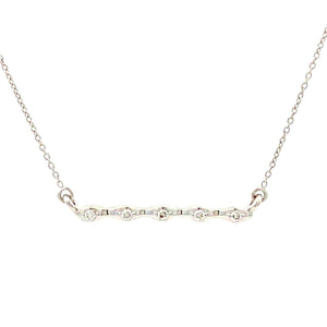.05ct Diamond Fashion Pendants 14KT White Gold