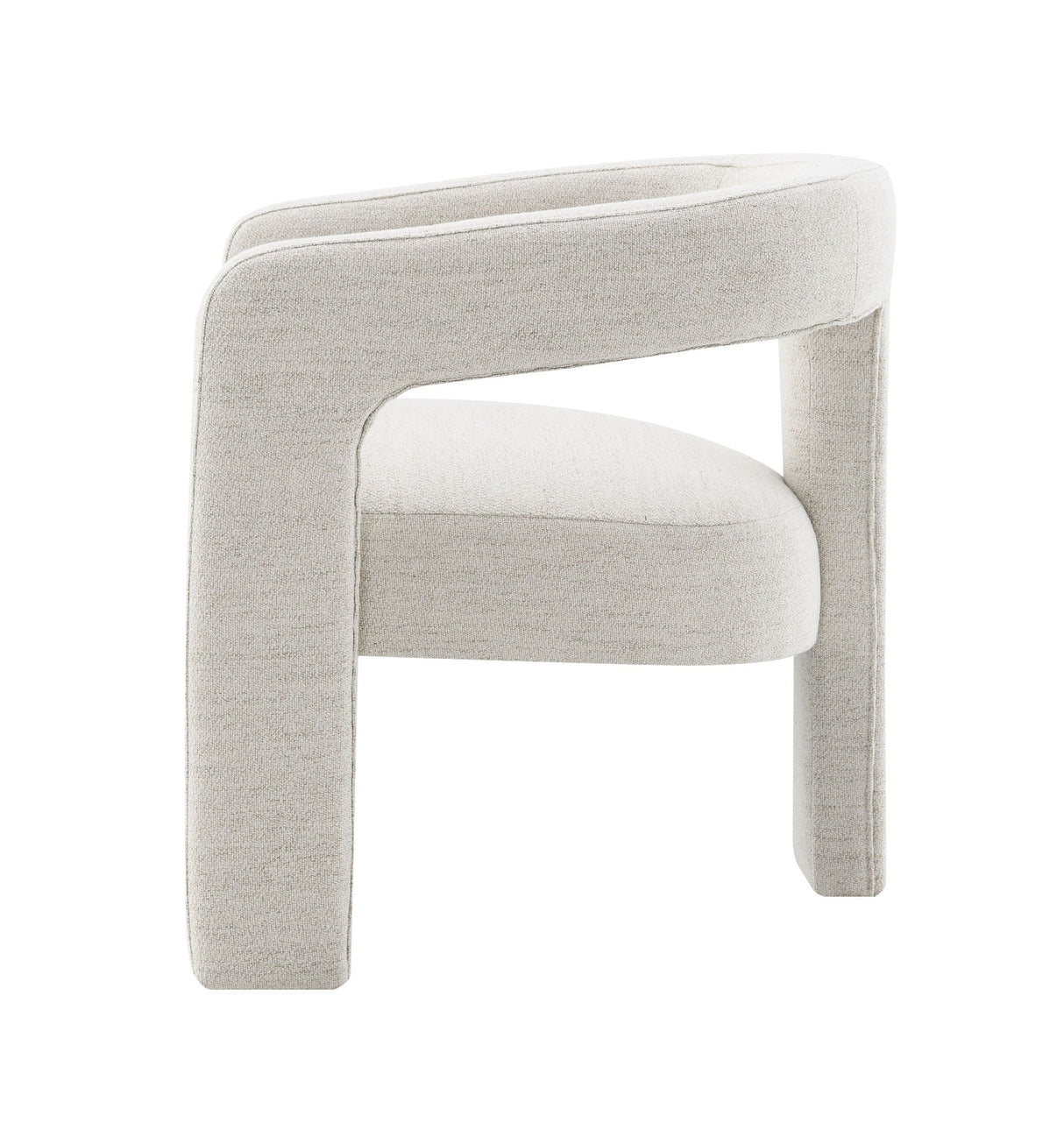 Lomas - Boucle Side Chair (Set of 2) - Beige - Best Buy Furniture