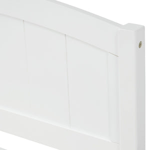 Platform Bed & Headboard, Footboard And Wood Slat Support