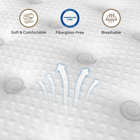 12" Hybrid Mattress With Innersprings & Gel Memory Foam