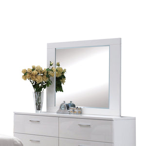 Lorimar - Mirror - White - Best Buy Furniture