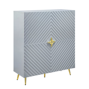 Gaines - High Gloss Accent Cabinet