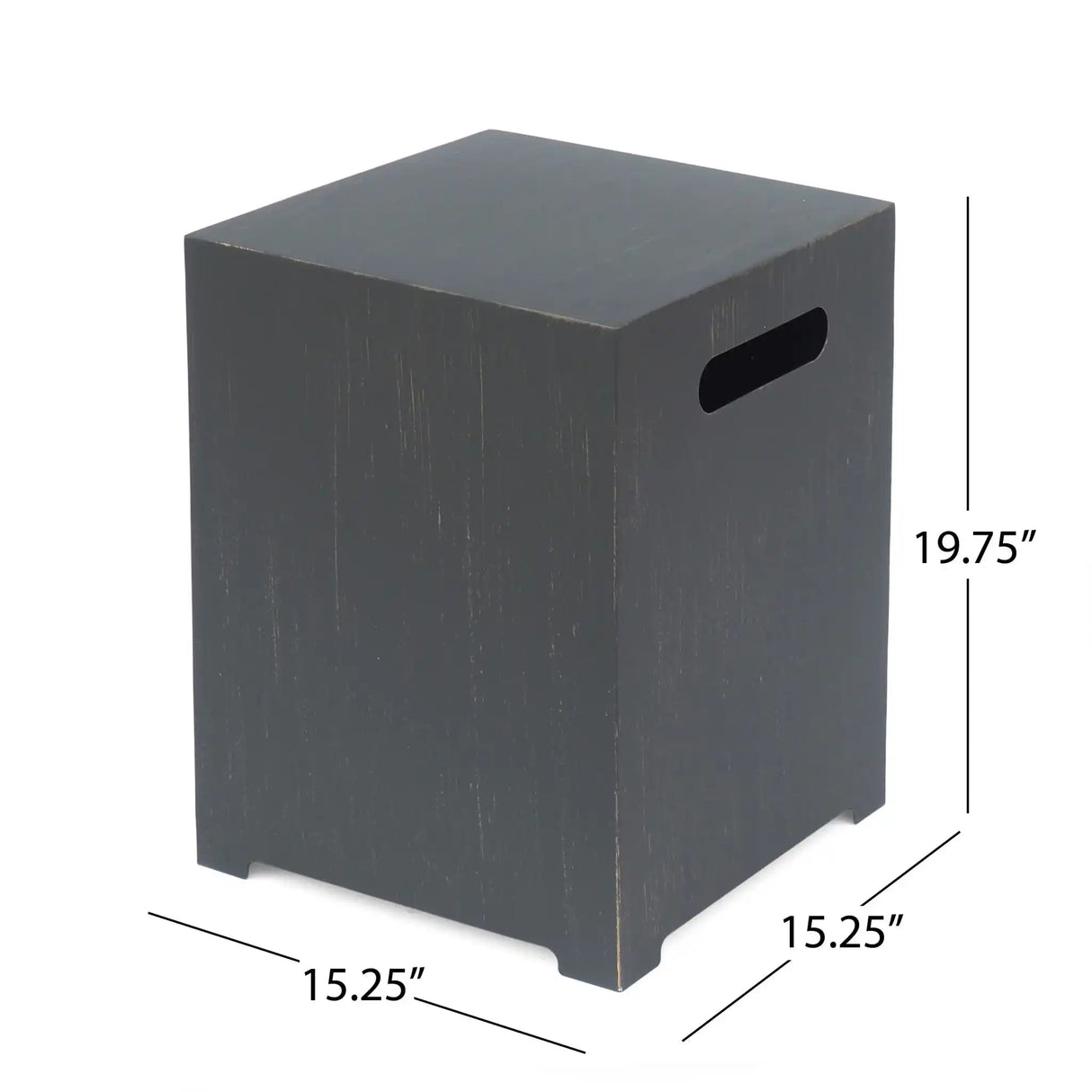 Modern Tank Holder Side Table With Powder Coated Frame - Best Buy Furniture