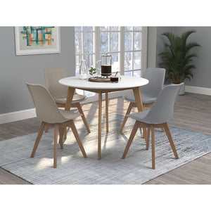 Elegant Padded Side Chair (Set Of 2)