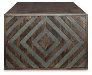 Dreggan - Rectangular Cocktail Table - Brown - Best Buy Furniture