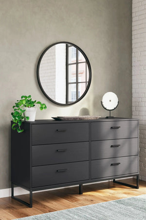 Socalle - Six Drawer Dresser - Best Buy Furniture