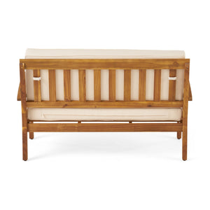 Outdoor Chat Set With Coffee Table And Loveseat