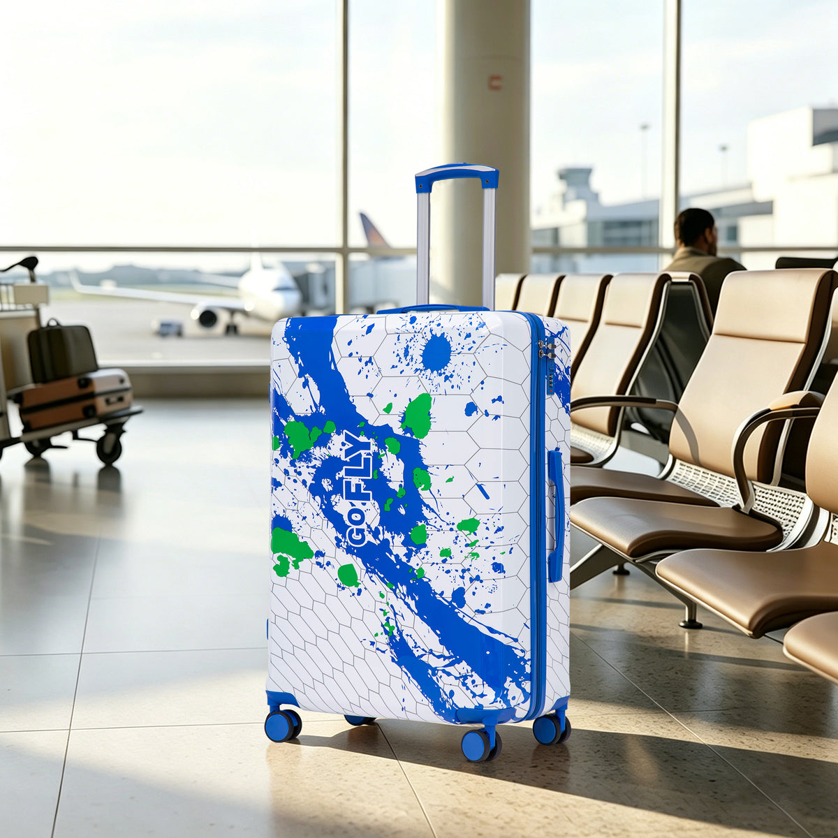 28 Inch Hard Case Luggage with Combination Lock