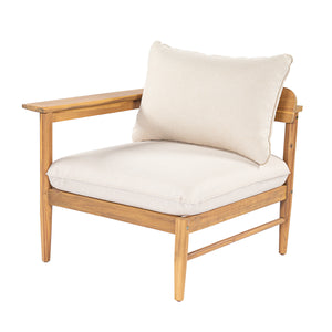 Terassi Outdoor Acacia Wood 4 Seater Sofa