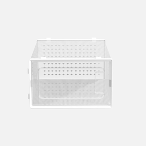 12 Pack of Plastic Stackable Shoe Boxes