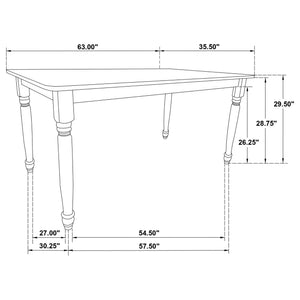 Keystone - Rectangular Dining Set