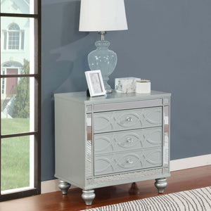 Menlo - 2 Drawer Nightstand - Gray