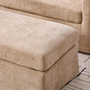 Accent Chair With Ottoman, Includes 2 Bolster Pillows