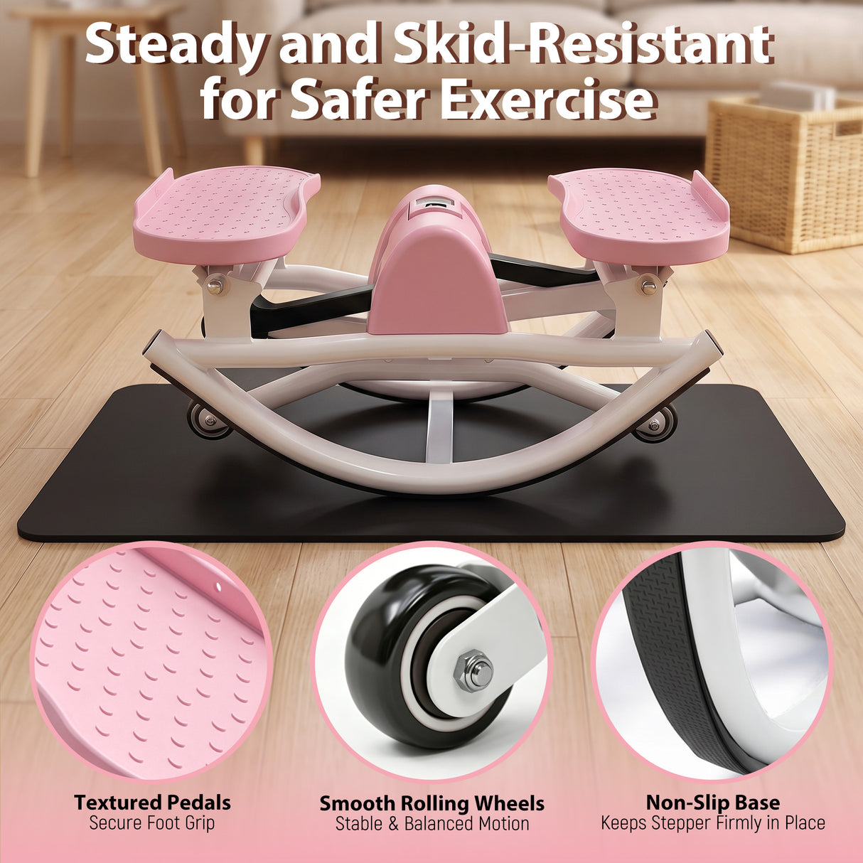 Swing Stepper Machine – Home Aerobic Fitness Made Easy