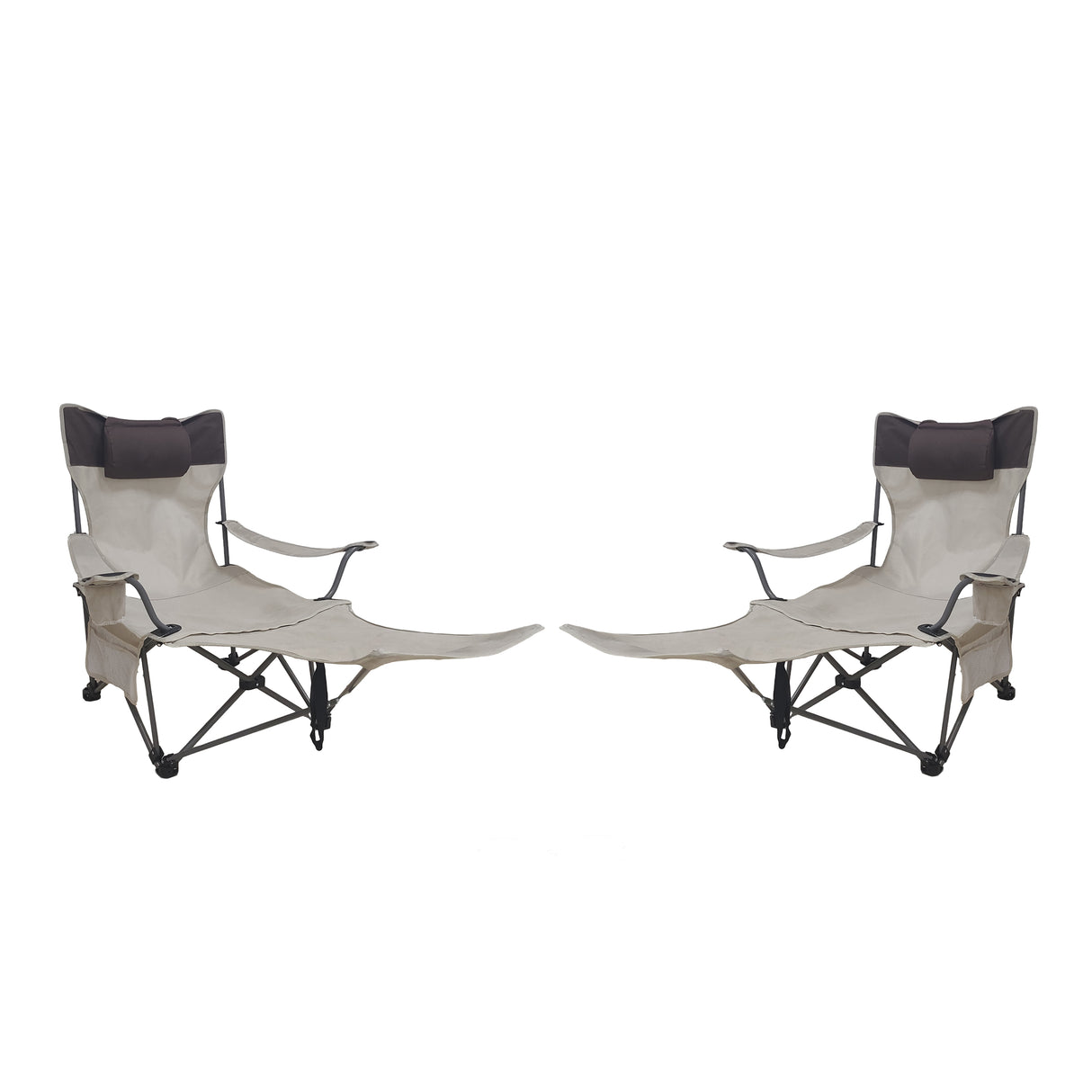 2PCS Outdoor Camping Chairs